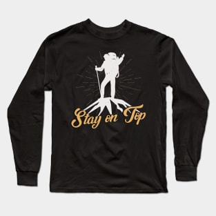Mountaineering Stay On Top Mountaineer Hiking Long Sleeve T-Shirt